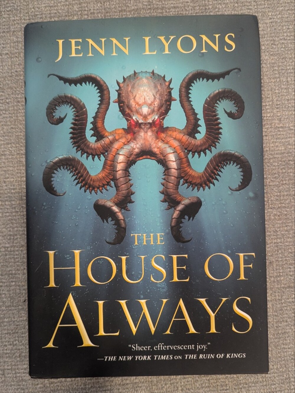 The House of Always by Jenn Lyons Book 4 A Chorus of Dragons Series Fantasy Book